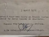 Gesigneerde kleurenets met roeiboot in herfstlandschap - Roger Hebbelinck - 12/350 – foto 13 – kavel bij De Kringwinkel, Gent