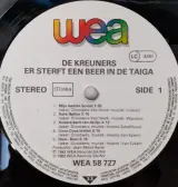 Vinyl: De Kreuners - Er steft een beer in de Taïga – foto 5 – kavel bij De Kringwinkel, Gent