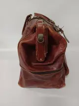 Exclusieve vintage lederen reistas - Y Kent Genuine Leather – foto 2 – kavel bij De Kringwinkel, Gent