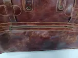Exclusieve vintage lederen reistas - Y Kent Genuine Leather – foto 13 – kavel bij De Kringwinkel, Gent