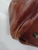 Exclusieve vintage lederen reistas - Y Kent Genuine Leather – foto 16 – kavel bij De Kringwinkel, Gent