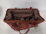 Exclusieve vintage lederen reistas - Y Kent Genuine Leather – foto 23 – kavel bij De Kringwinkel, Gent