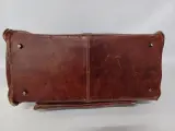 Exclusieve vintage lederen reistas - Y Kent Genuine Leather – foto 4 – kavel bij De Kringwinkel, Gent