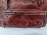 Exclusieve vintage lederen reistas - Y Kent Genuine Leather – foto 5 – kavel bij De Kringwinkel, Gent