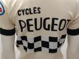 Originele vintage wollen Peugeot wielertrui - Albert Müller Zürich - Maat III – foto 8 – kavel bij De Kringwinkel, Gent