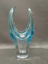 Vintage Murano-Stijl kunstglazen vaas – foto 2 – kavel bij De Kringwinkel, Ninove