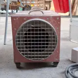 Bouwkachel met thermostaat Dikair, DE 65 – foto 3 – kavel bij Onlineveilingmeester, Smilde