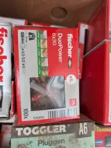 Assortiment ijzerwaar op pallet o.a. Fischer – foto 4 – kavel bij Onlineveilingmeester, Smilde