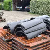 2x Pallet met dakpannen, Nibra, Zwart – foto 10 – kavel bij Onlineveilingmeester, Smilde