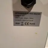 Elektroheater infrarood 3kW 230V (Red rad), Ningbo Vertak, JD02001, 2024 – foto 5 – kavel bij Onlineveilingmeester, Heerenveen
