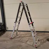Trappenhuisladder 5,30m aluminium – foto 2 – kavel bij Onlineveilingmeester, Heerenveen