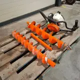 Grondboormachine 1-persoons benzine, General Equipment, M240, 2018 – foto 3 – kavel bij Onlineveilingmeester, Heerenveen
