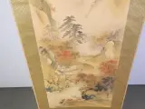 Japanse hangrol (kakejiku) met traditioneel berglandschap – foto 6 – kavel bij De Kringwinkel, Heverlee