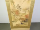 Japanse hangrol (kakejiku) met traditioneel berglandschap – foto 7 – kavel bij De Kringwinkel, Heverlee