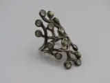 Zilveren ring met parelmoer decoratie – foto 2 – kavel bij De Kringwinkel, Diest