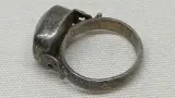 Set van 6 zilveren ringen met diverse stenen – foto 5 – kavel bij De Kringwinkel, Zottegem