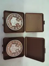 2 Rubensjaar zilver munten – foto 2 – kavel bij De Kringwinkel, Ieper