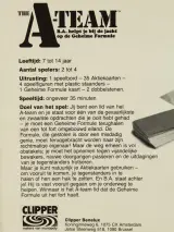 The A-Team: Vintage bordspel en 2 Galoob/Canell figuren (jaren 80) – foto 4 – kavel bij De Kringwinkel, Antwerpen