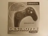 De Gravis Destroyer PC Gamepad – foto 6 – kavel bij De Kringwinkel, Leopoldsburg
