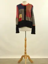 Sonia Rykiel kleurrijk designer vestje - made in Italy - maat: 46 – foto 2 – kavel bij De Kringwinkel, Antwerpen