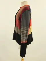 Sonia Rykiel kleurrijk designer vestje - made in Italy - maat: 46 – foto 5 – kavel bij De Kringwinkel, Antwerpen