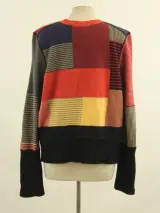 Sonia Rykiel kleurrijk designer vestje - made in Italy - maat: 46 – foto 6 – kavel bij De Kringwinkel, Antwerpen