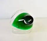 Glazen sierschaal in Murano-stijl met groen en zwart – foto 5 – kavel bij De Kringwinkel, Turnhout