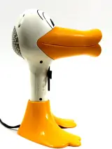 Vintage WIX 'Crazy Duck' Föhn / Haardroger – Iconisch Jaren '90 Design met Standaard – foto 3 – kavel bij De Kringwinkel, Dilsen