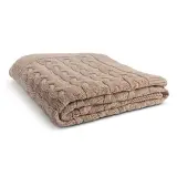 5x Plaid Taupe 130×170 cm – Zachte Woondeken VIDI, Sogno Avvolgente – foto 3 – kavel bij Onlineveilingmeester, Hoogeveen