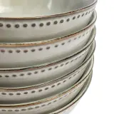 4x Pastaborden set van 6 stuks – Ø17,5 cm – parelwit VIDI, Sapore – foto 2 – kavel bij Onlineveilingmeester, Hoogeveen