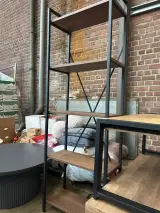 7x Partij meubelen w.o. tv-meubel, salontafels, wandkast, eetkamerstoelen – foto 3 – kavel bij Onlineveilingmeester, Hoogeveen
