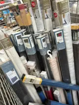 4x Inhoud rolcontainer w.o. rolgordijnen, vouwgordijnen W.o. Gamma, Karwei – foto 8 – kavel bij Onlineveilingmeester, Hoogeveen