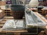 7x Tuin artikelen w.o. bloempotten, vijverfolie W.o. Oase – kavel bij Onlineveilingmeester, Hoogeveen
