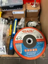 40x Gereedschap, slijpschijven, bevestigingsmaterialen en werkplaatsbenodigdheden – foto 7 – kavel bij Onlineveilingmeester, Hoogeveen