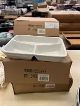 15x Porseleinen 3-vaks menuschalen 23,5 × 17,5 cm – foto 2 – kavel bij Onlineveilingmeester, Hoogeveen