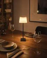 6x Oplaadbare Draadloze Tafellamp – Industrieel – Dimbaar – IP44, Specilights, 2147483647, zwart – foto 2 – kavel bij Onlineveilingmeester