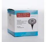 Solar LED Grondspots Set van 4 - RVS, Specilights, 2147483647, grijs – foto 3 – kavel bij Onlineveilingmeester