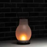 2x Solar buitenlamp glas - 3LM - Extra Warm Wit - IP44, Leds Light, 2147483647, wit – foto 2 – kavel bij Onlineveilingmeester