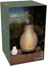 2x Solar buitenlamp glas - 3LM - Extra Warm Wit - IP44, Leds Light, 2147483647, wit – foto 3 – kavel bij Onlineveilingmeester