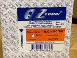 Ca. 12x 100 pack spaanplaatschroeven QZ-Combi, 6x90/65 – foto 3 – kavel bij Onlineveilingmeester