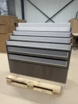 Presentatiemeubel met 2 lades Merkloos, Presentatiemeubel, houtdecor brown – foto 4 – kavel bij Onlineveilingmeester, Drunen