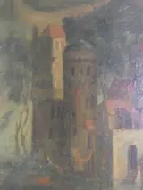 Oud olieverfschilderij - Pieter Stevens – foto 8 – kavel bij De Kringwinkel, Heverlee