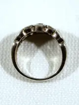 925 Zilveren Ring met Steentjes – foto 4 – kavel bij De Kringwinkel, Dilsen