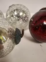 Set van 15 vintage kerstballen in diverse kleuren – foto 12 – kavel bij De Kringwinkel, Ronse