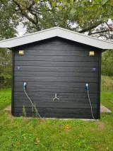 Dubbel sanitair huisje camping, XHC Bouw, Dubbele unit, zwart, 2021 – foto 20 – kavel bij Onlineveilingmeester, Balkbrug
