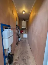 Dubbel sanitair huisje camping, XHC Bouw, Dubbele unit, zwart, 2021 – foto 7 – kavel bij Onlineveilingmeester, Balkbrug