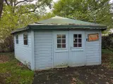 Houten kampeer bungalow, Slingerland, 6meter, licht blauw – foto 16 – kavel bij Onlineveilingmeester, Balkbrug