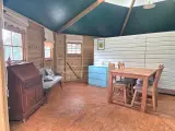 Houten kampeer bungalow, Slingerland, 6meter, roze – foto 4 – kavel bij Onlineveilingmeester, Balkbrug