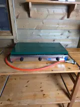 2x Camping fornuis (3 pits), groen – foto 3 – kavel bij Onlineveilingmeester, Balkbrug