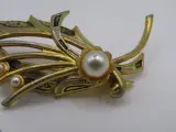 Vintage Toledo Broche met Parels – foto 5 – kavel bij De Kringwinkel, Diest